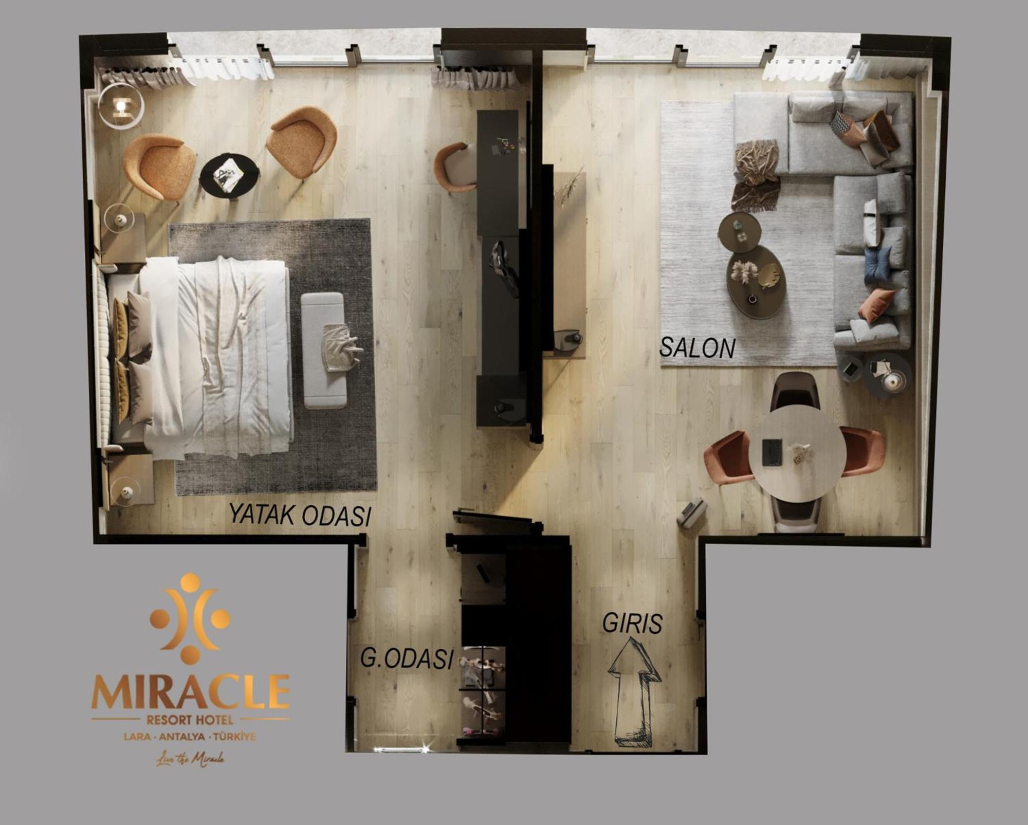 Miracle Resort Hotel Анталья Экстерьер фото